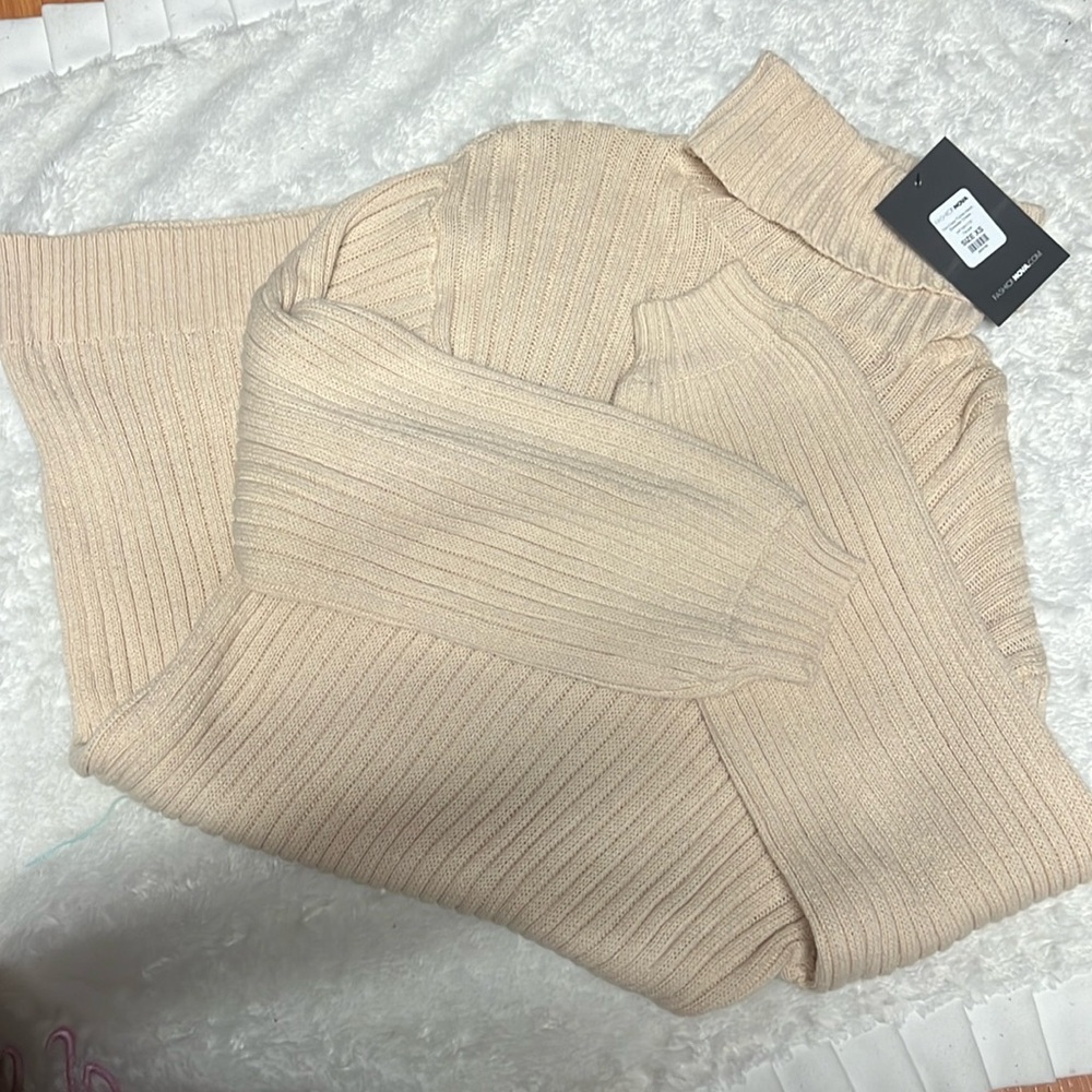 Taupe Sweater dress
